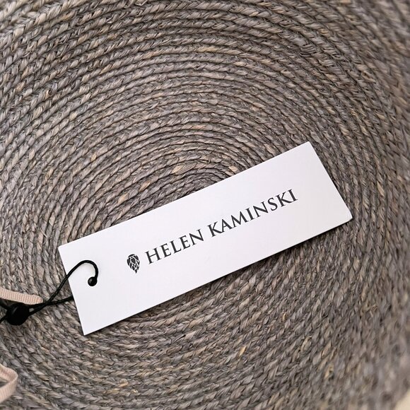 NWT - Helen Kaminski Newport SB Raffia Hat - Eclipse Melange👒 - Picture 8 of 8